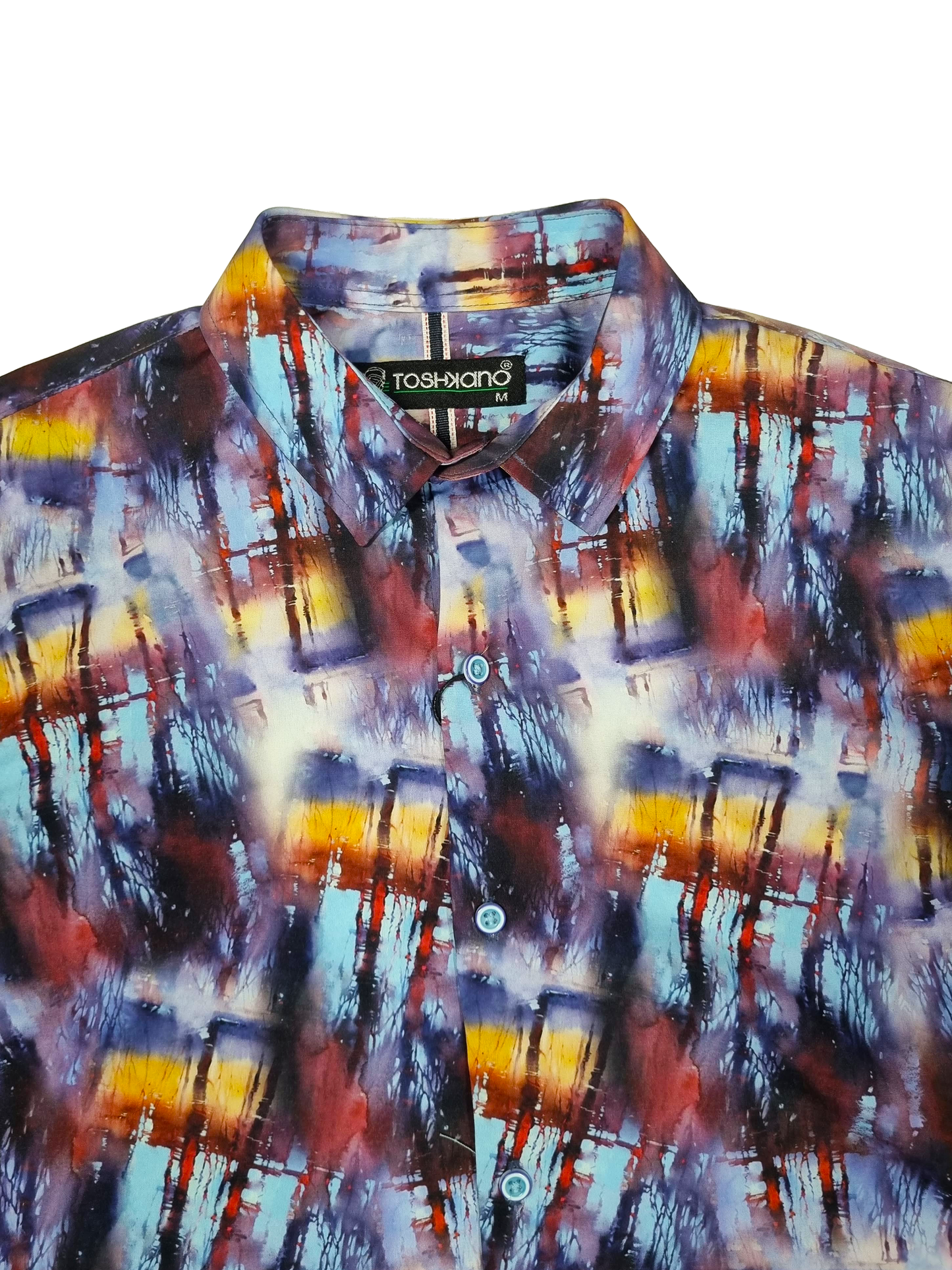 Camisa Manga Corta Strech Con estampado