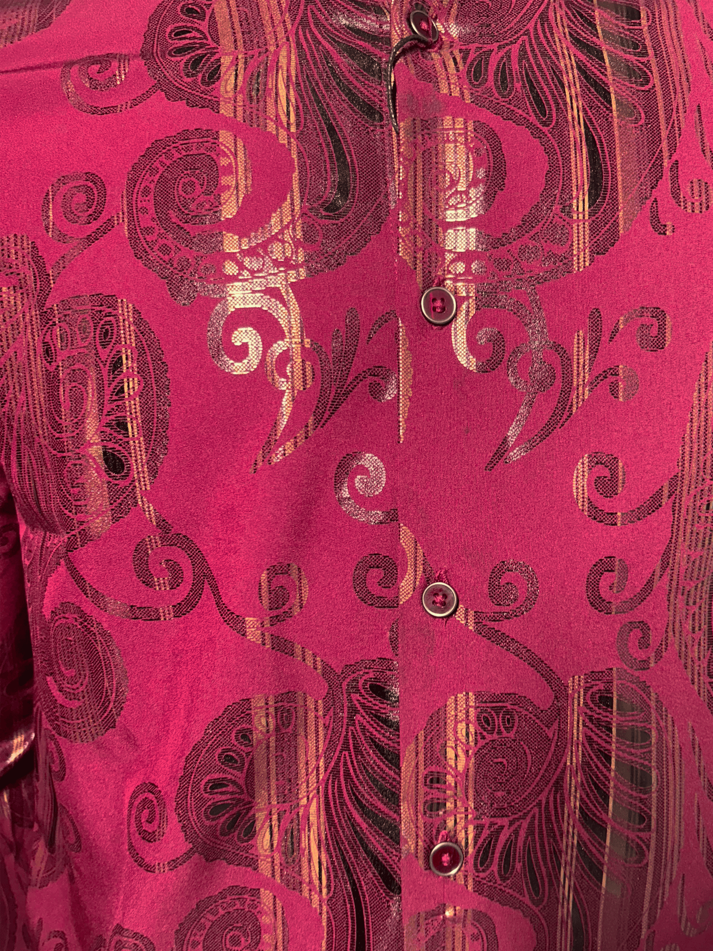 Camisa Buchona Slim Manga Larga