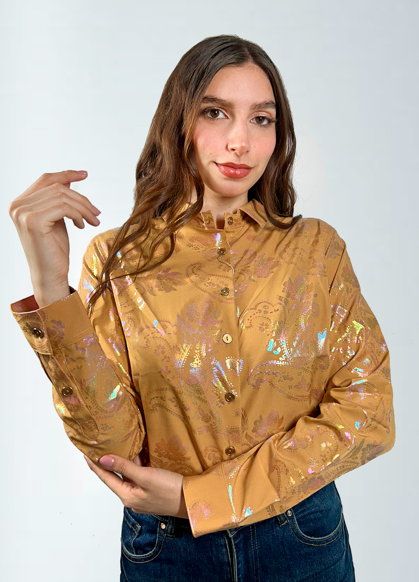 Camisa buchona de mujer