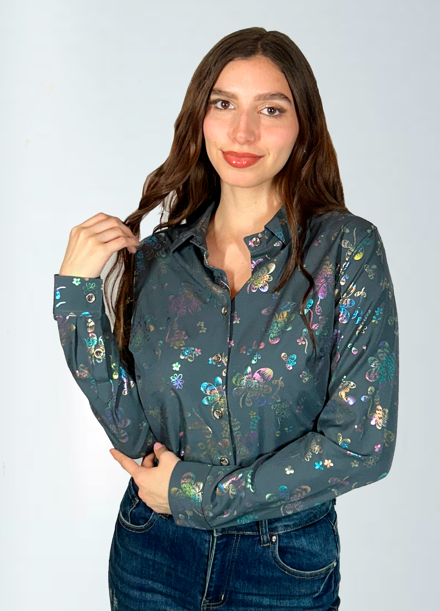 Camisa buchona de mujer