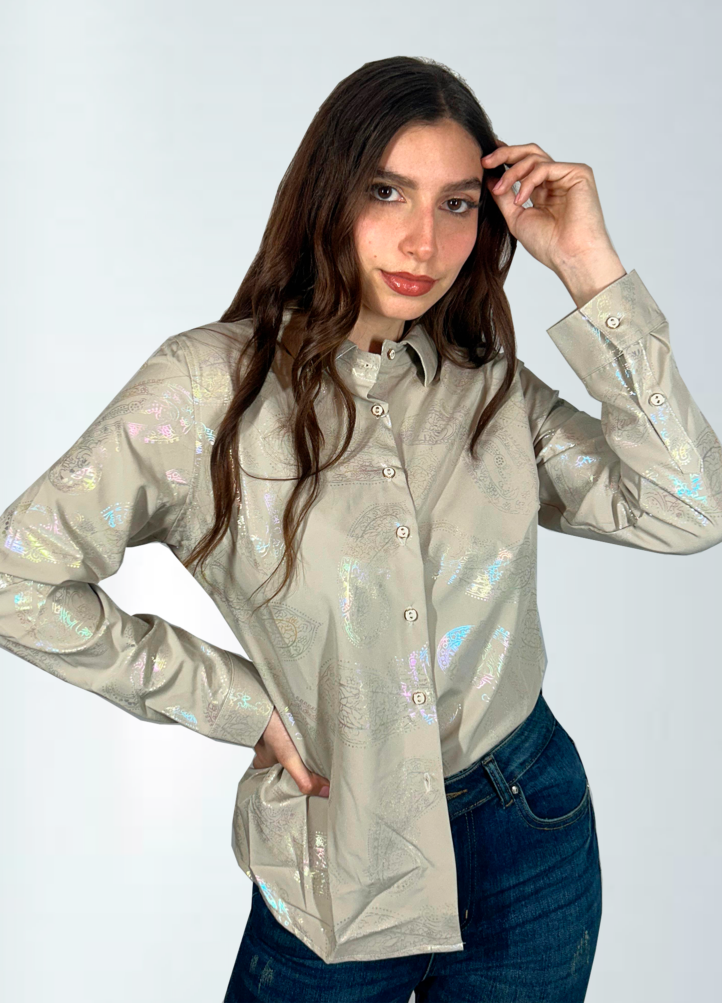 Camisa buchona de mujer