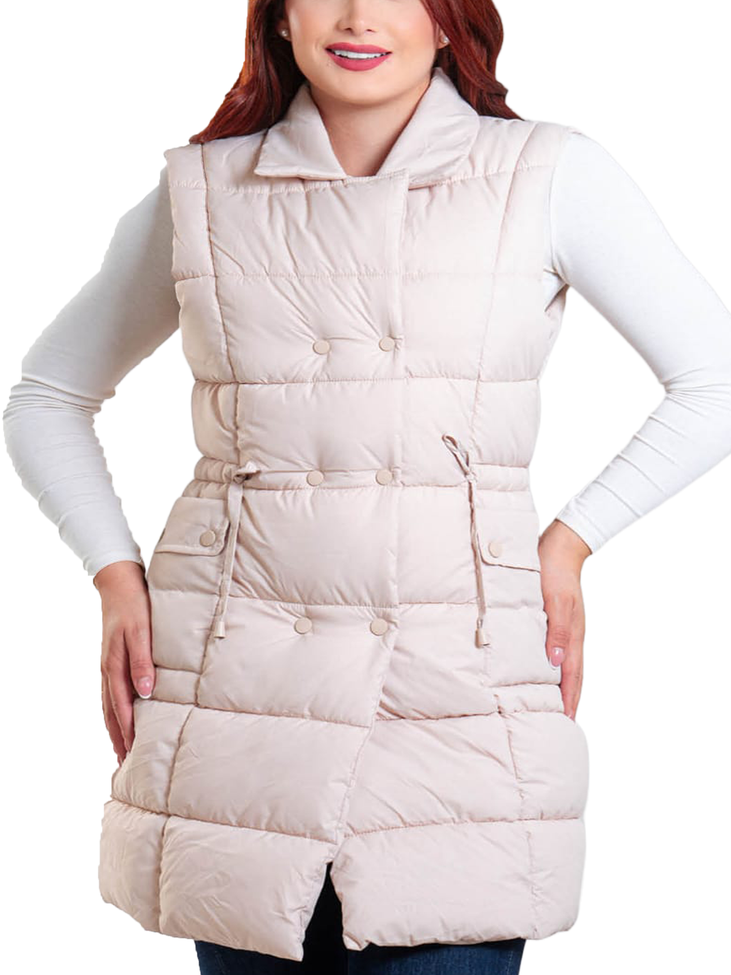 Chaleco largo de Dama