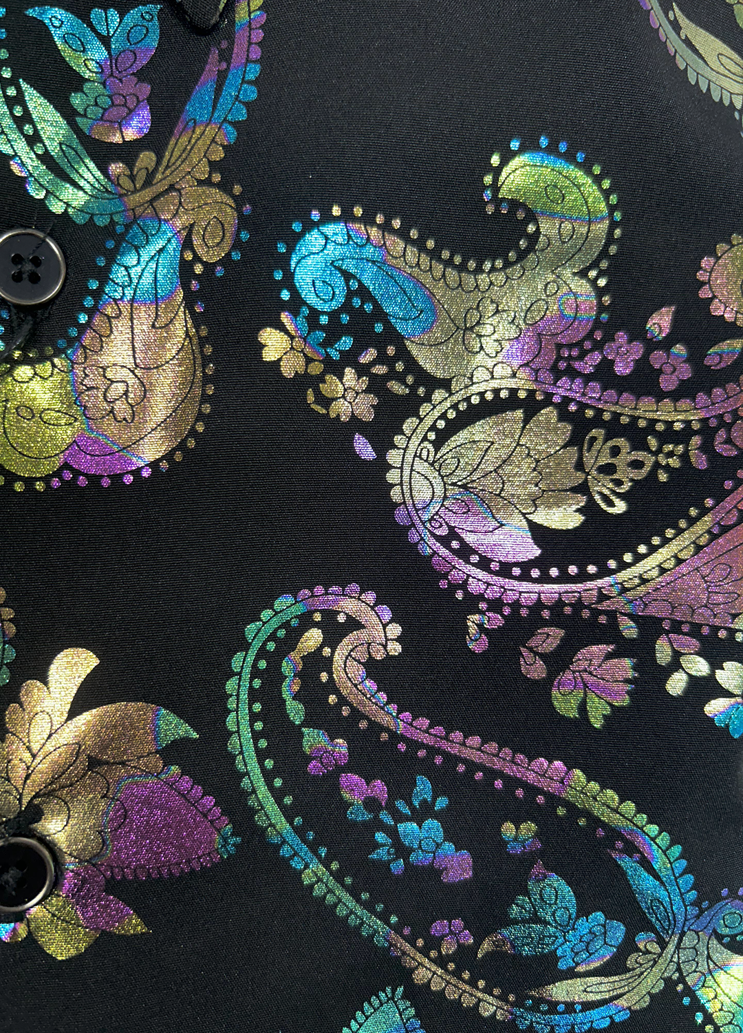 Camisa Buchona Slim Manga Larga