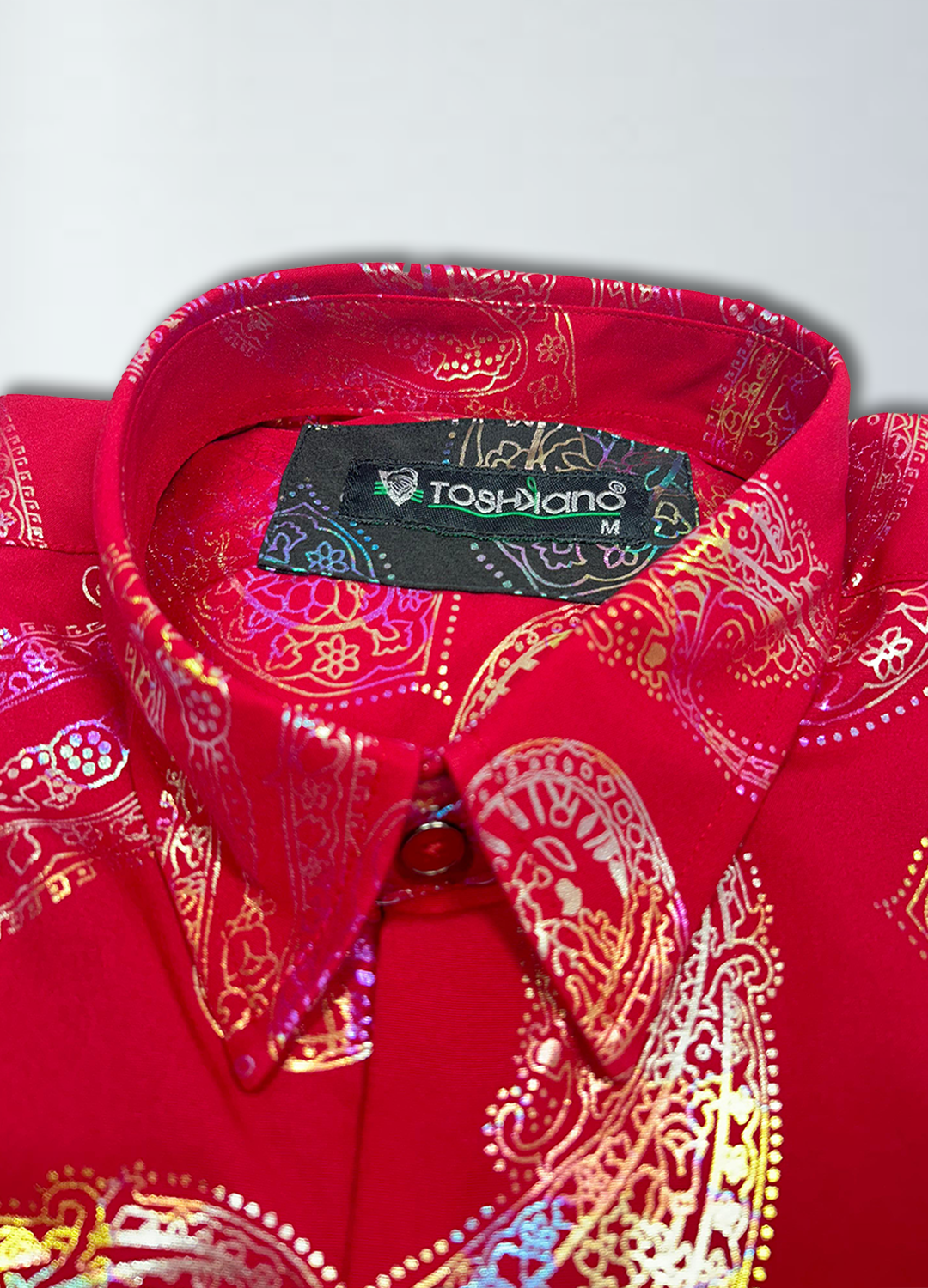 Camisa Buchona Slim Manga Larga