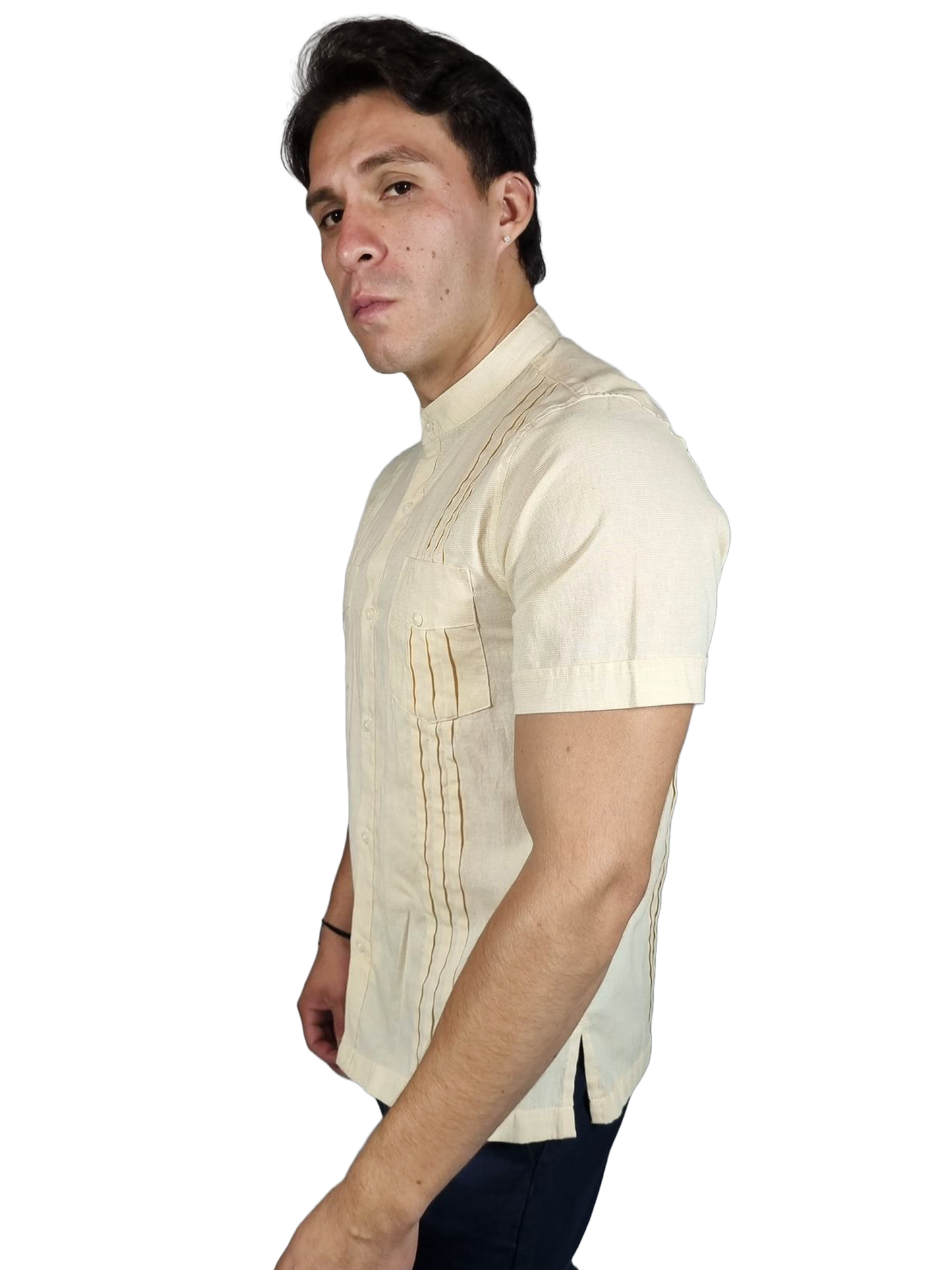 Guayabera amarilla