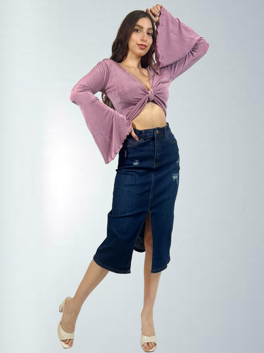 Falda Midi