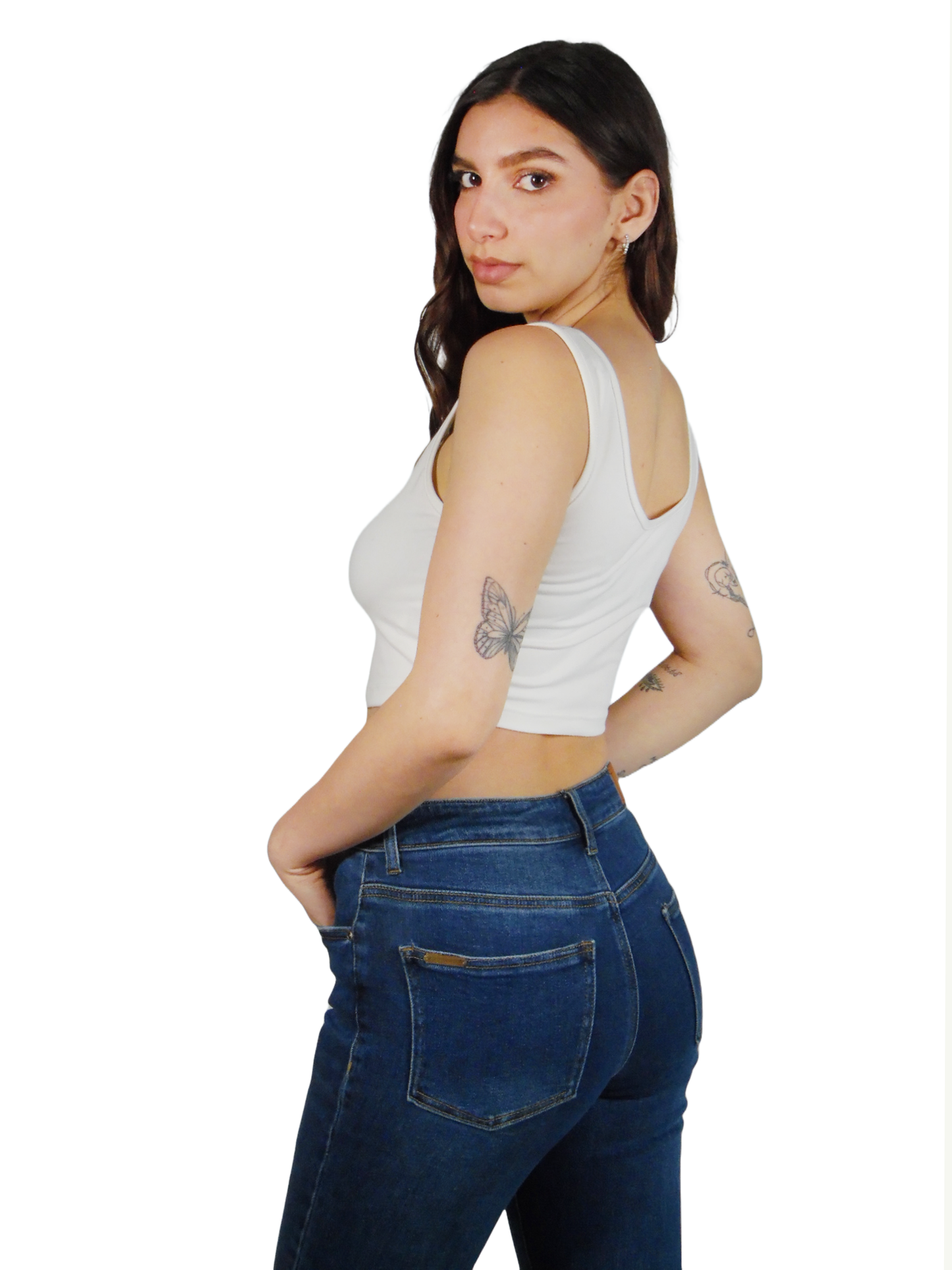 Pantalón con apertura
