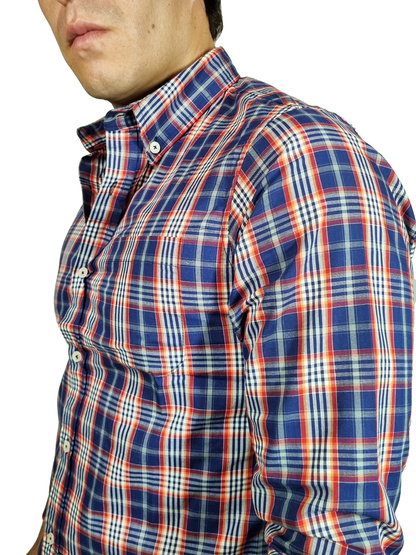 Camisa slim cuadros