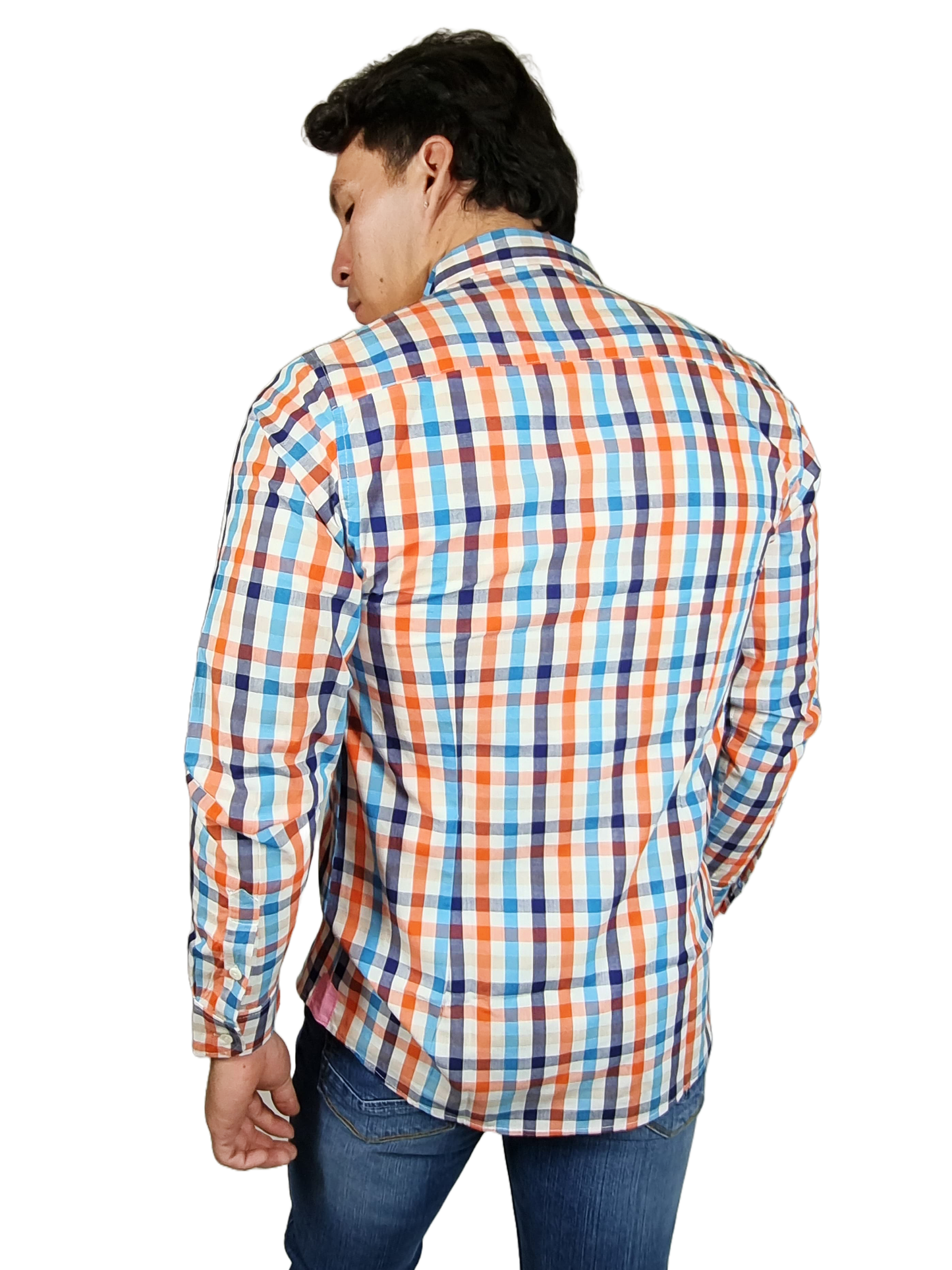 Camisa cuadros slim