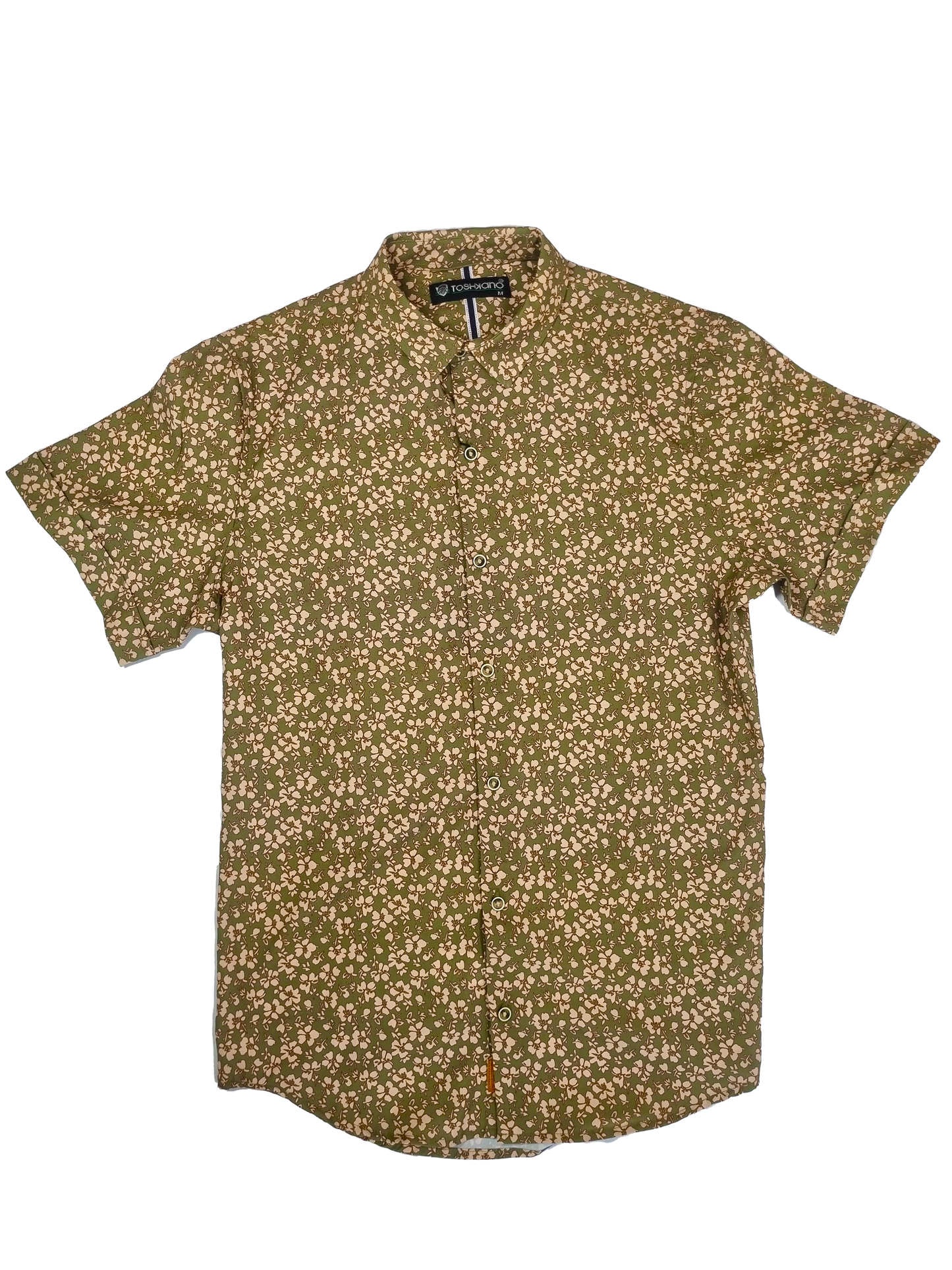 Camisa Manga Corta Strech Con estampado
