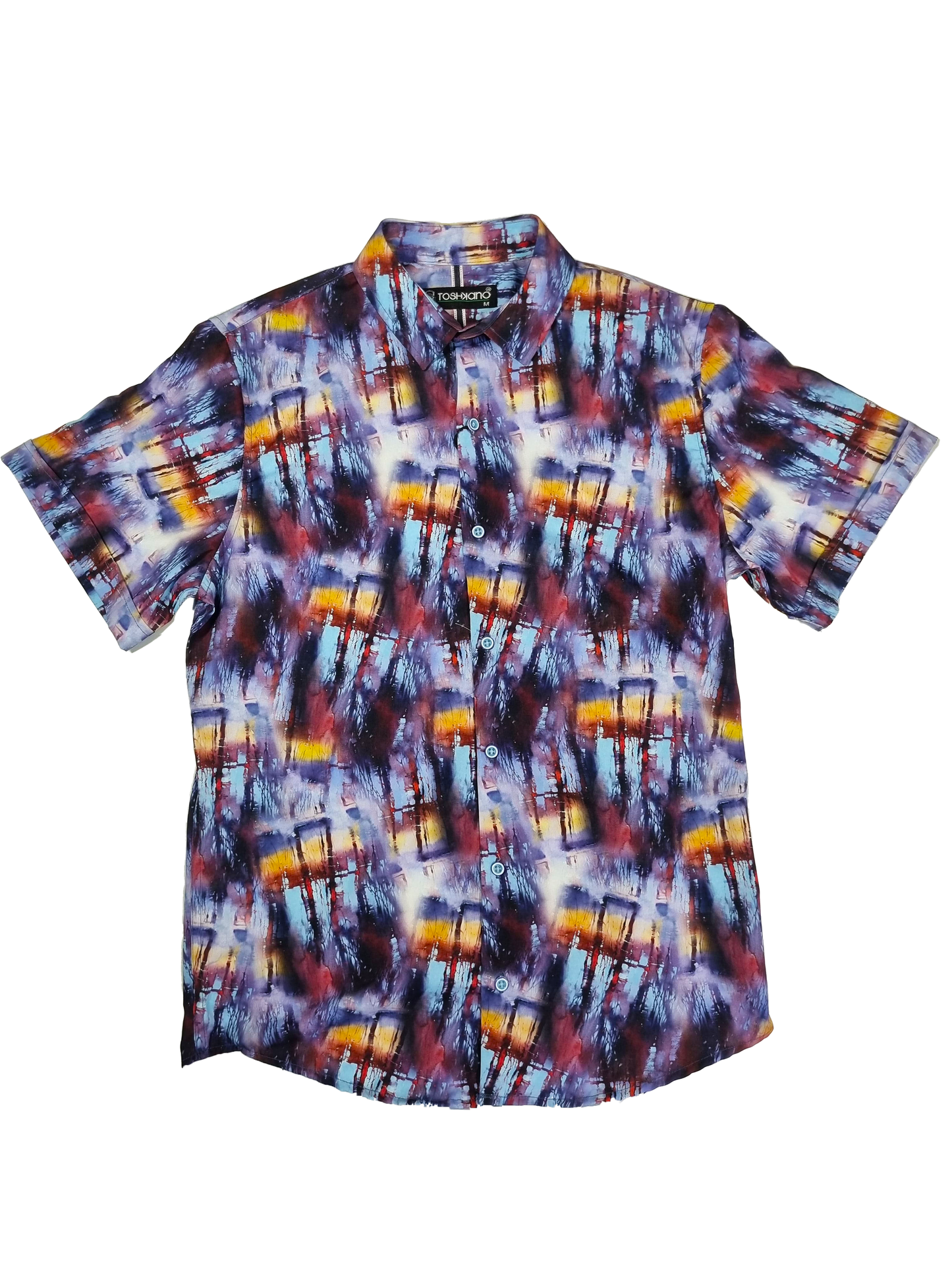 Camisa Manga Corta Strech Con estampado