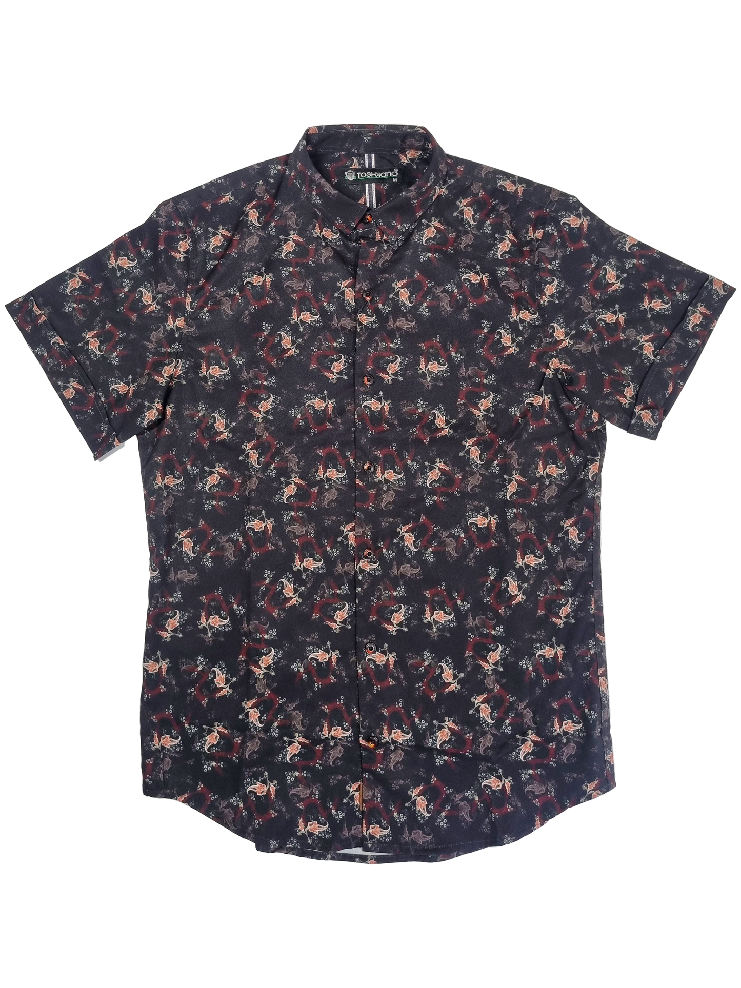 Camisa Manga Corta Strech Con estampado