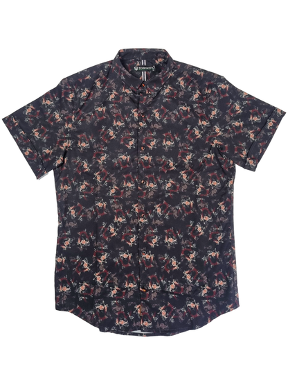 Camisa Manga Corta Strech Con estampado