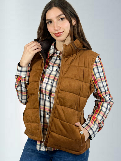 Chaleco doble vista Dama