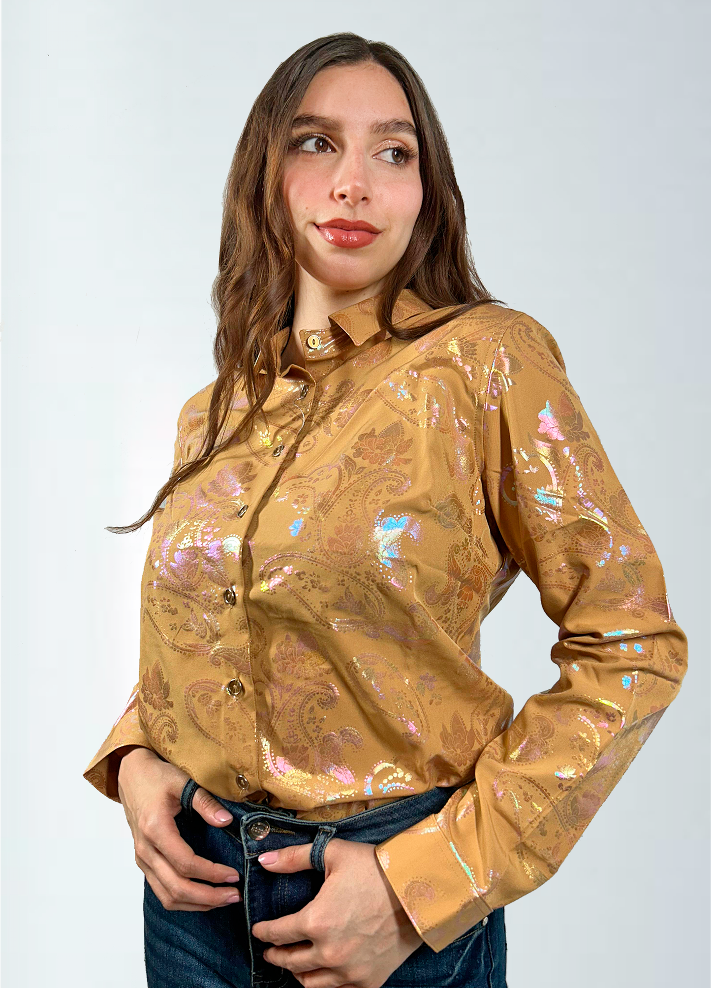 Camisa buchona de mujer