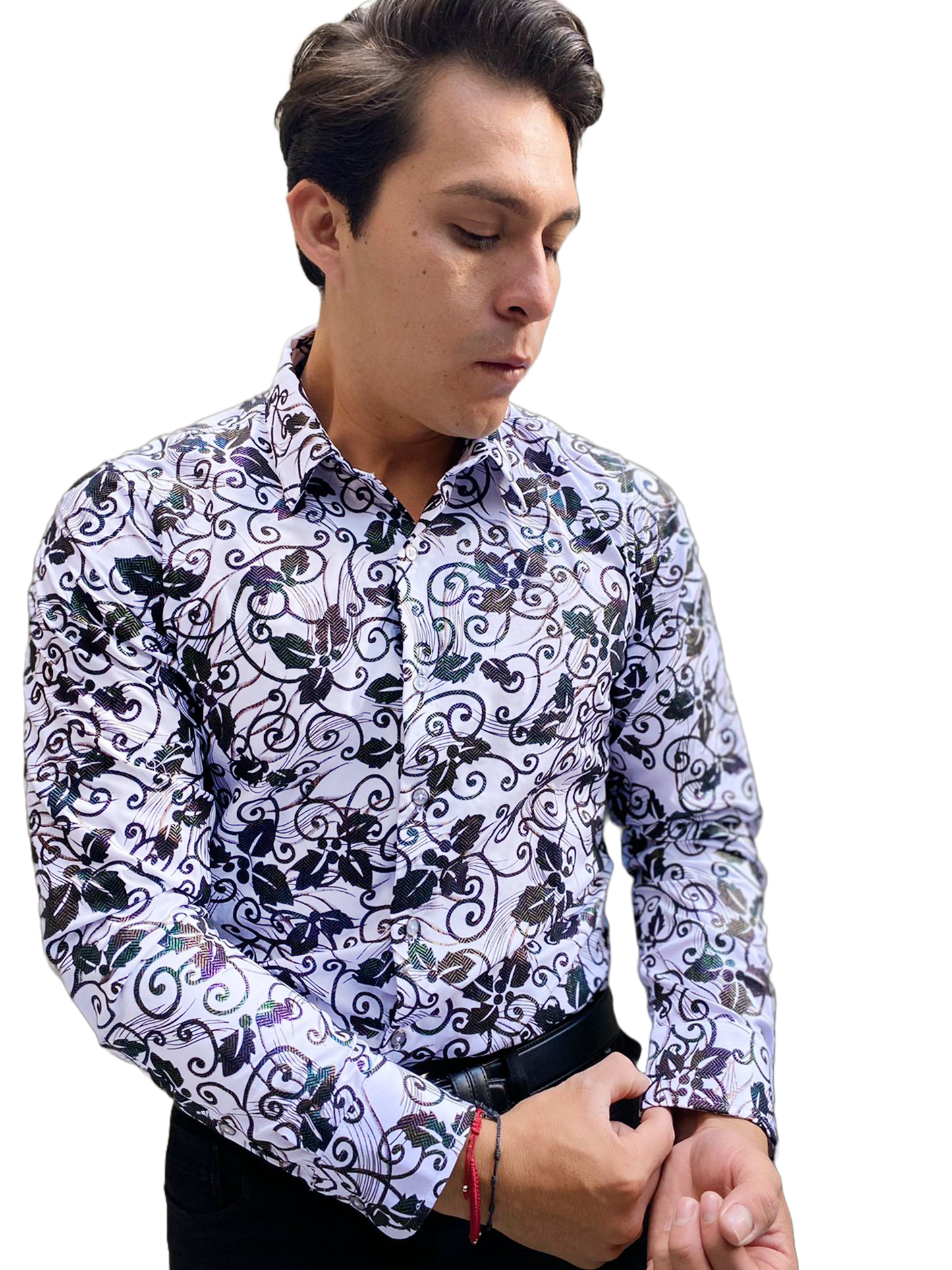 Camisa  Buchona Slim Manga Larga