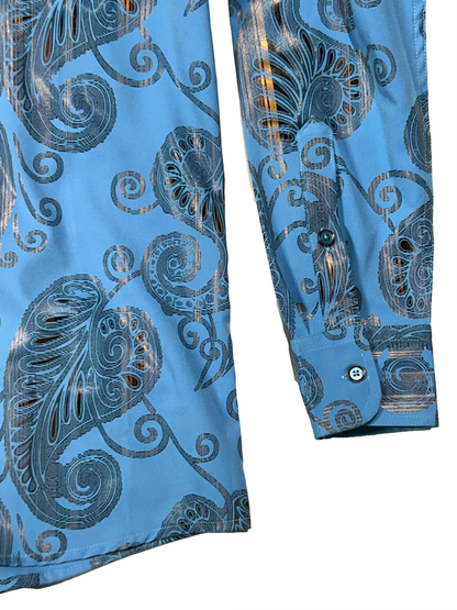 Camisa  Buchona Slim Manga Larga