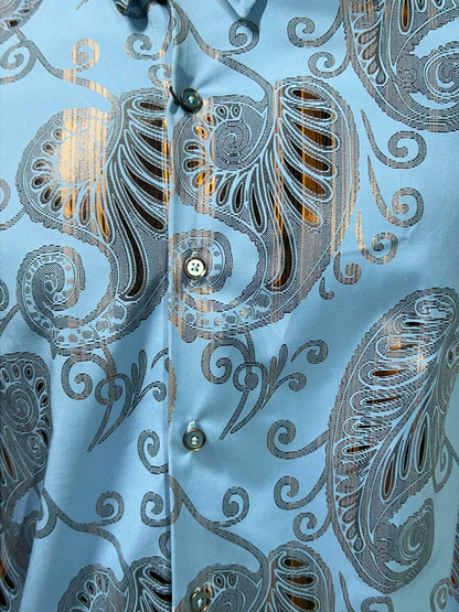 Camisa  Buchona Slim Manga Larga