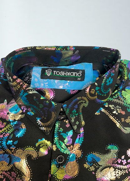 Camisa  Buchona Slim Manga Larga