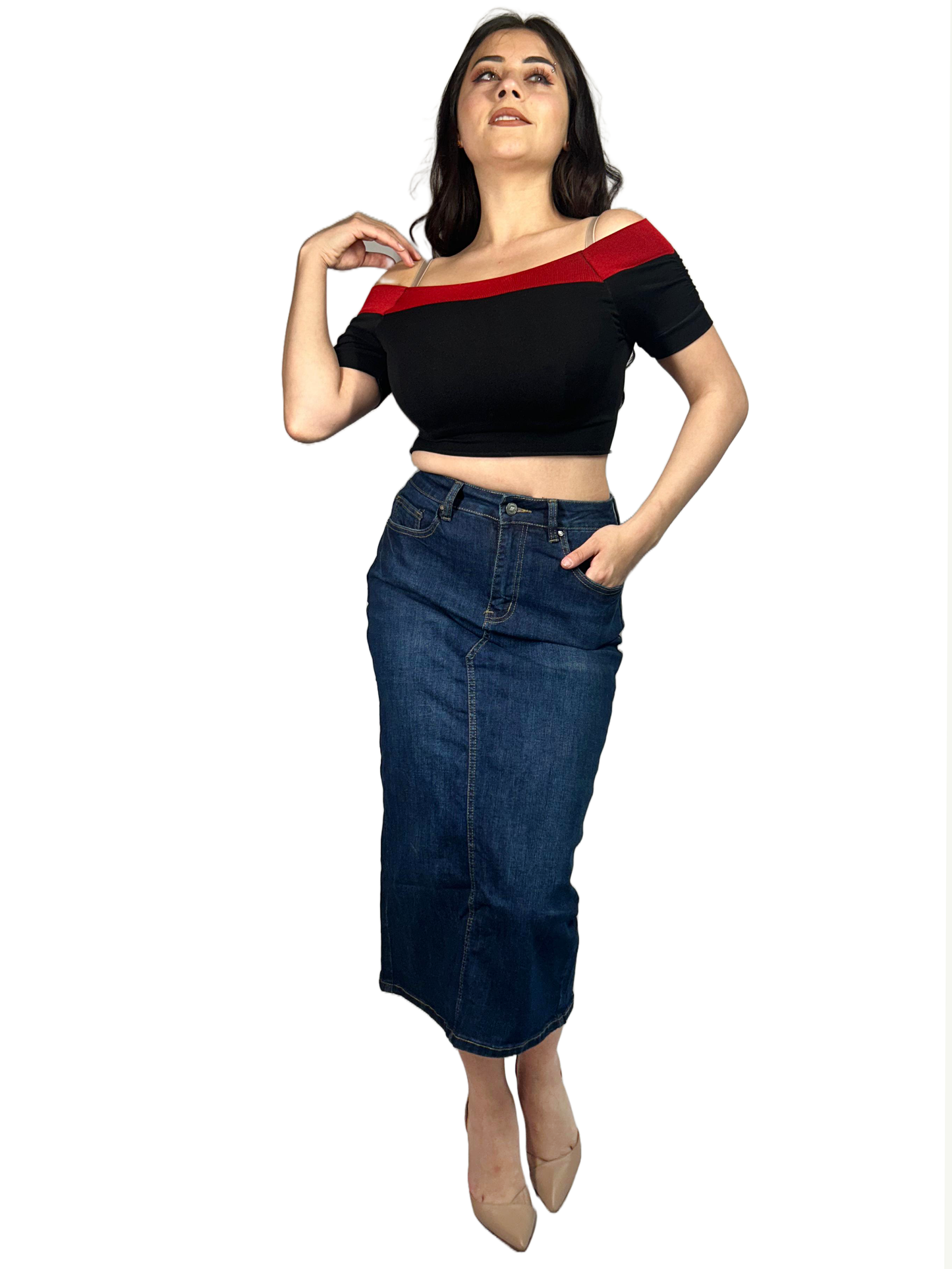 Falda larga