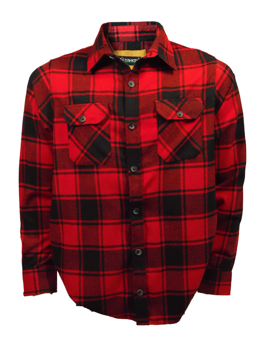 camisa cuadros tipo leñador