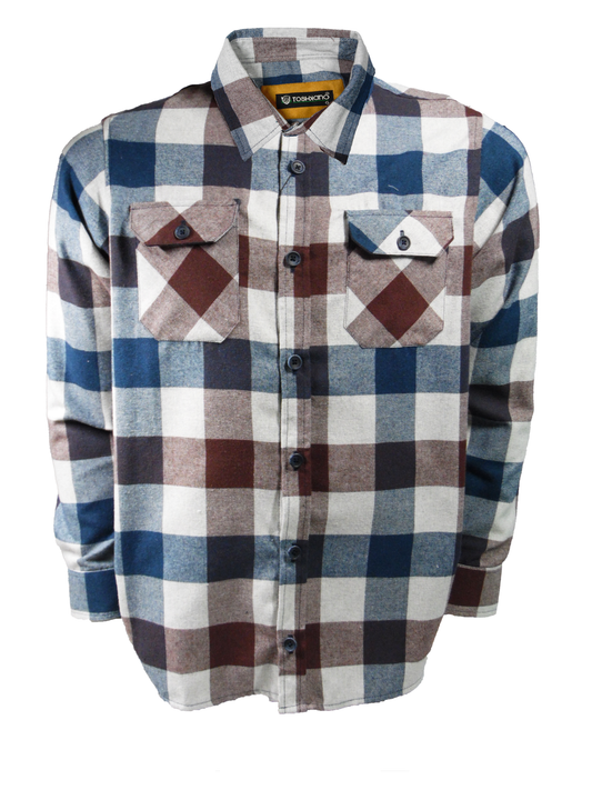 camisa de cuadros tipo leñador