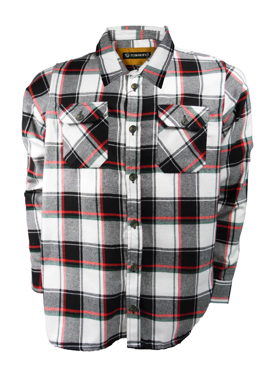 camisa de cuadros tipo leñador