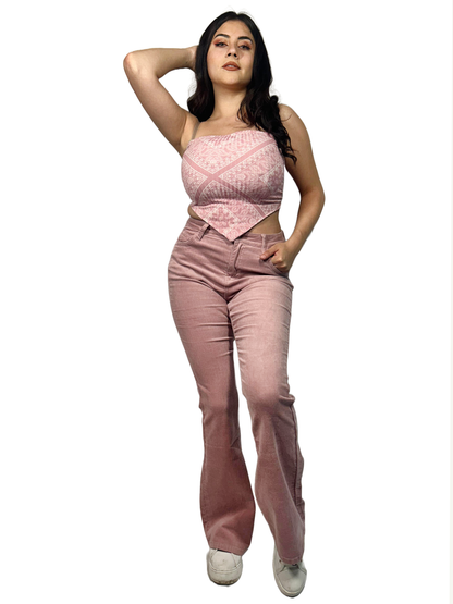 Pantalón panilla campana