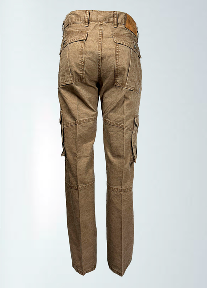 Pantalón cargo caballero café