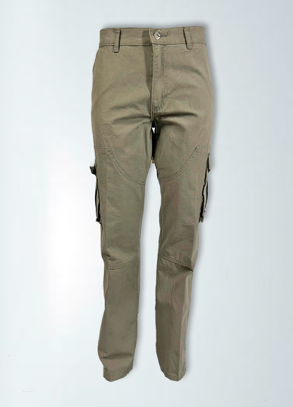 Pantalón cargo caballero gris
