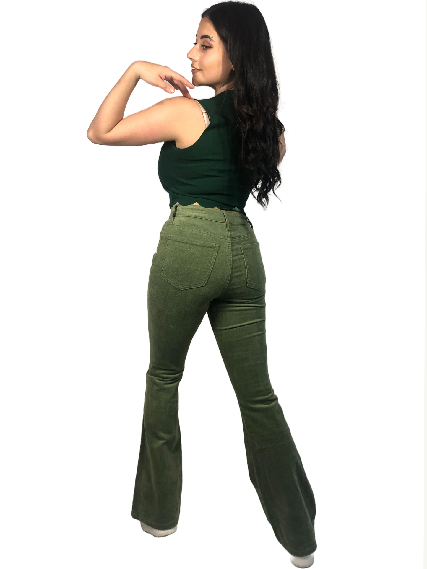 Pantalón panilla campana