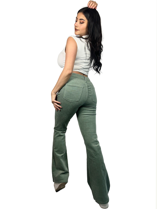 Pantalón campana panilla