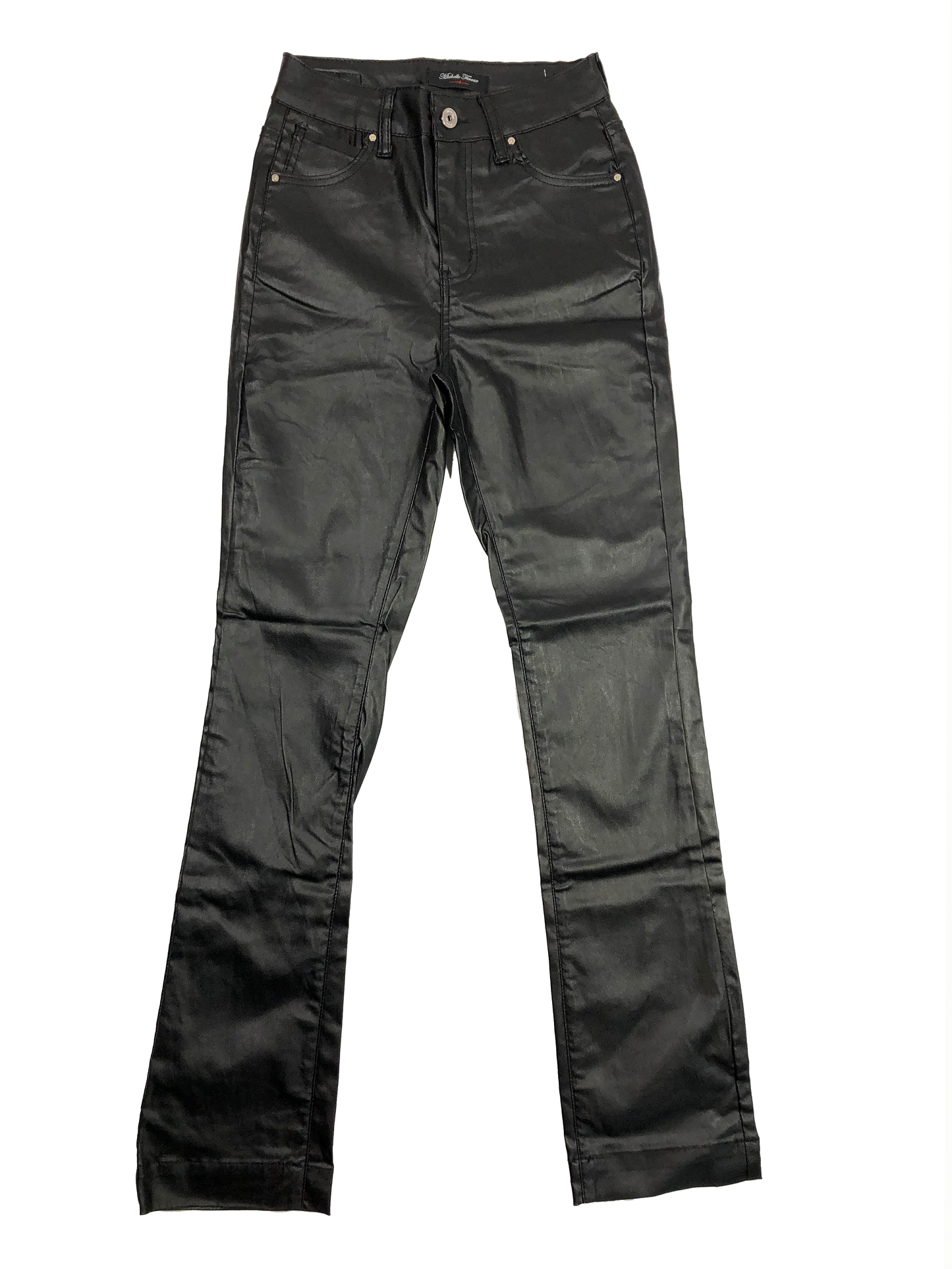 Pantalón vinipiel negro