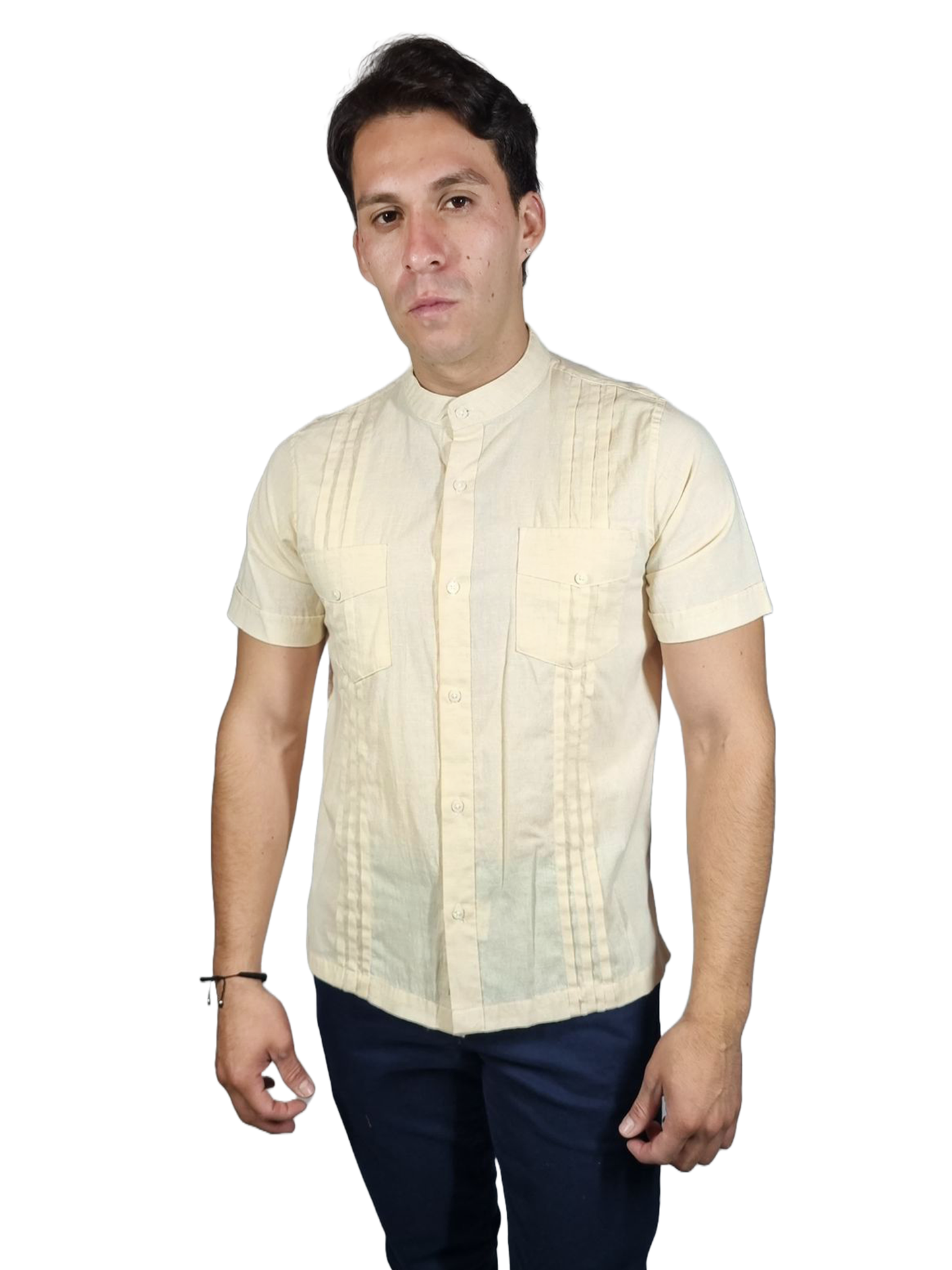 Guayabera amarilla
