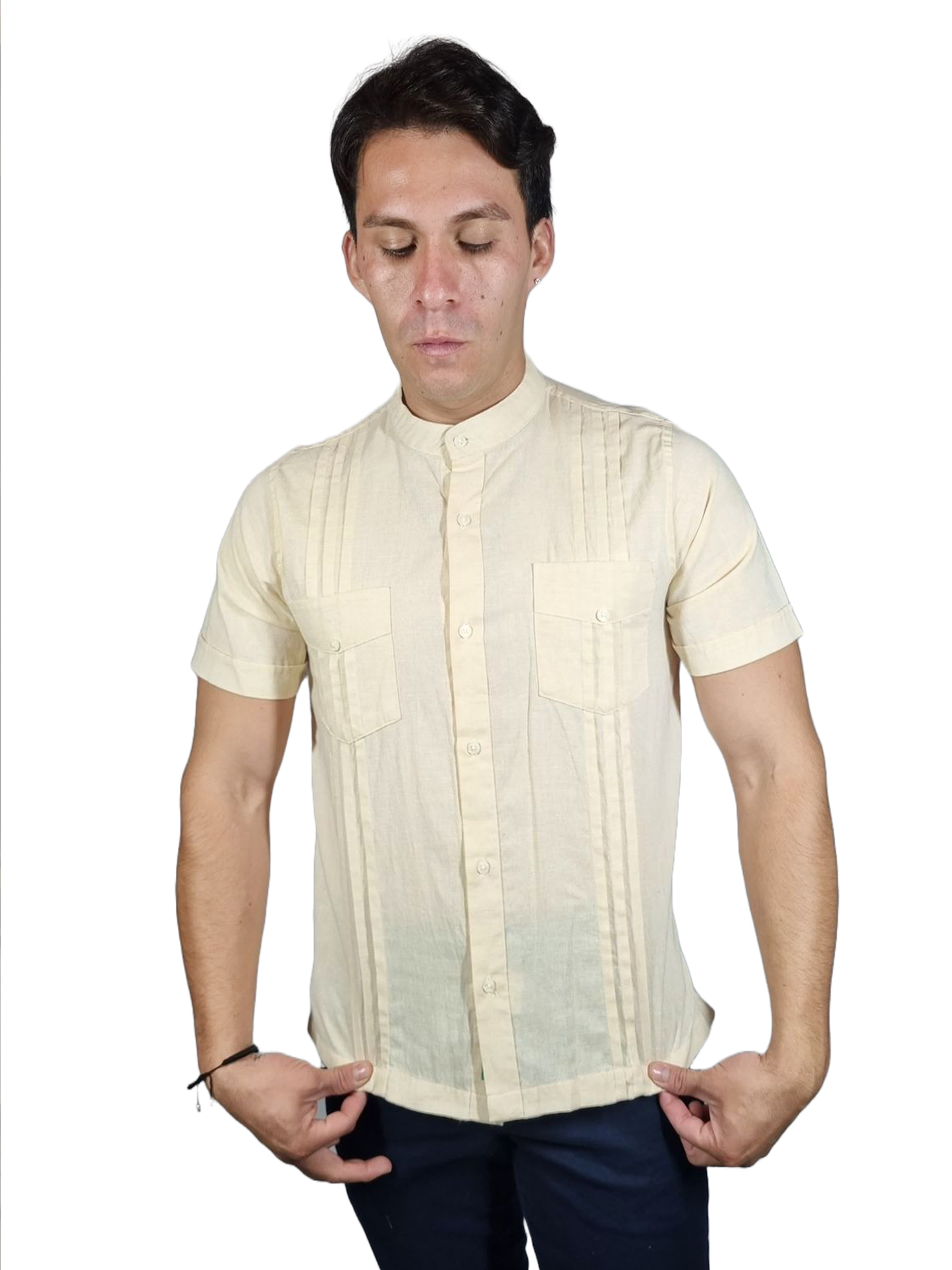 Guayabera amarilla