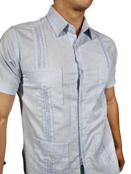 GUAYABERA  AZUL